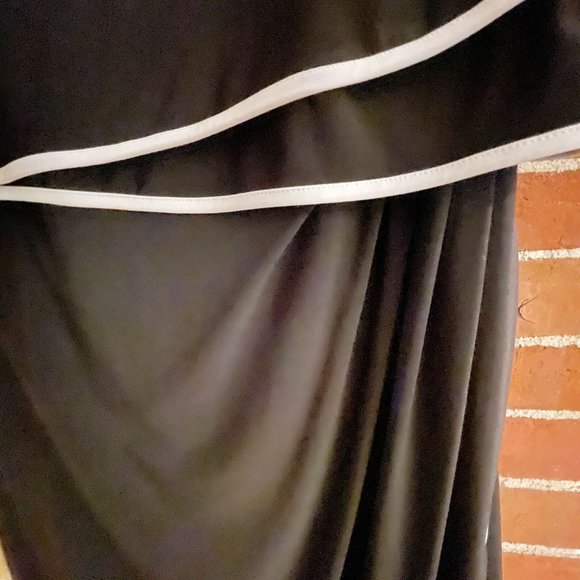 Chaps XL black stretch dress skirt dress NWOT - Picture 5 of 7